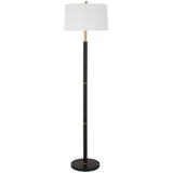 Garner Floor Lamp, Black-Lighting-High Fashion Home