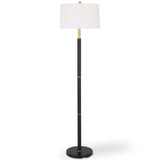 Garner Floor Lamp, Black-Lighting-High Fashion Home