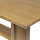 Garrett Dining Table, Amber Oak by Four Hands-Furniture - Dining-High Fashion Home