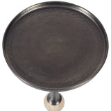 Gavin Accent Table, Dark Bronze-Furniture - Accent Tables-High Fashion Home
