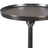 Gavin Accent Table, Dark Bronze-Furniture - Accent Tables-High Fashion Home