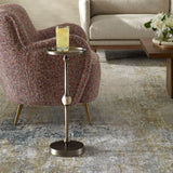 Gavin Accent Table, Dark Bronze-Furniture - Accent Tables-High Fashion Home