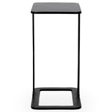 Geanna Accent Table, Black-Furniture - Accent Tables-High Fashion Home