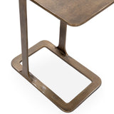 Geanna Accent Table, Brass-Furniture - Accent Tables-High Fashion Home