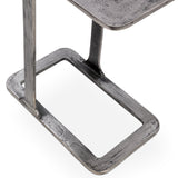 Geanna Accent Table, Nickel-Furniture - Accent Tables-High Fashion Home