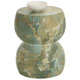 Gemina End Table, Jade Onyx-Furniture - Accent Tables-High Fashion Home