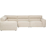 Gemma 4 Piece Sectional, Mellow Natural-Furniture - Sofas-High Fashion Home