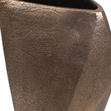 GeoForm Outdoor Vases, Set of 2, Antique Brass-Accessories-High Fashion Home