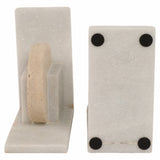 Geometric Bookends, Multi, Set of 2-Accessories-High Fashion Home