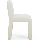 Georgia Chenille Dining Chair, Cream-Furniture - Dining-High Fashion Home