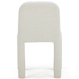 Georgia Chenille Dining Chair, Cream-Furniture - Dining-High Fashion Home
