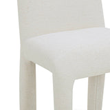 Georgia Chenille Dining Chair, Cream-Furniture - Dining-High Fashion Home