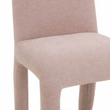 Georgia Chenille Dining Chair, Light Pink-Furniture - Dining-High Fashion Home