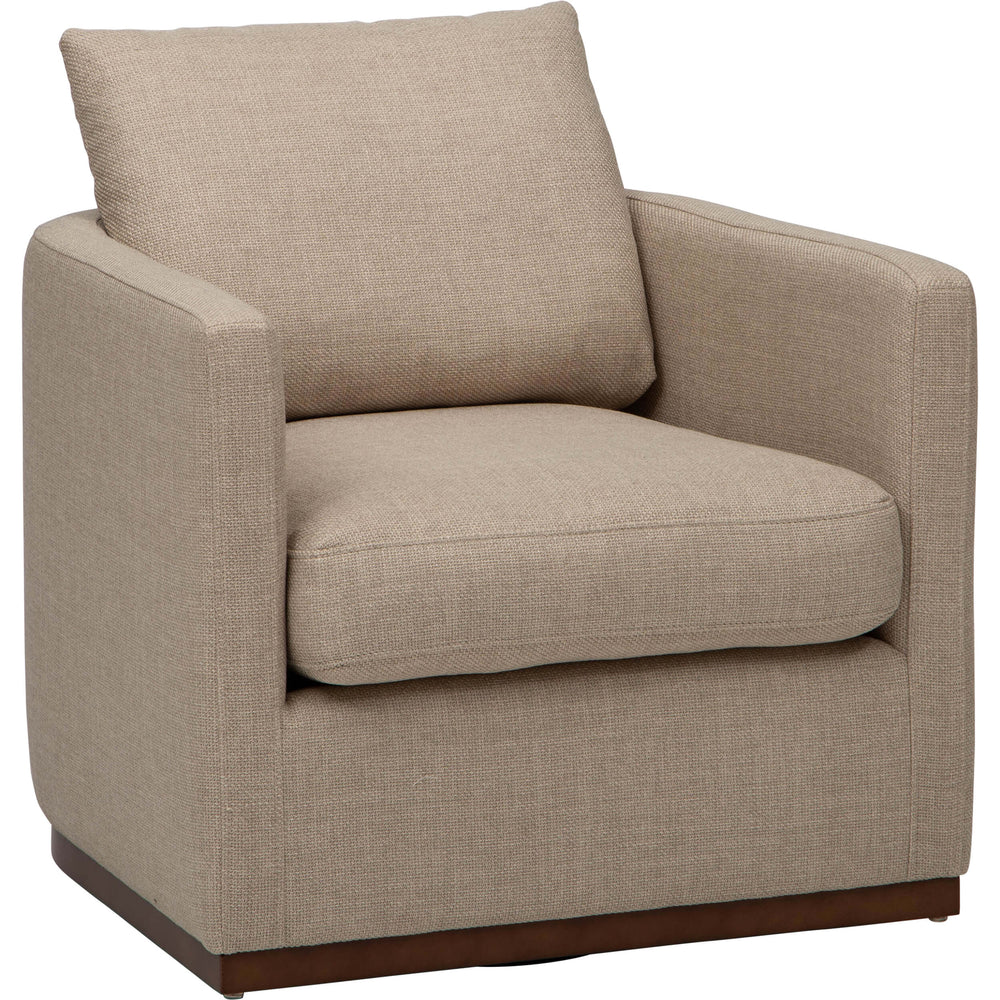Germain Swivel Chair, Luna Flax
