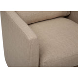 Germain Swivel Chair, Luna Flax