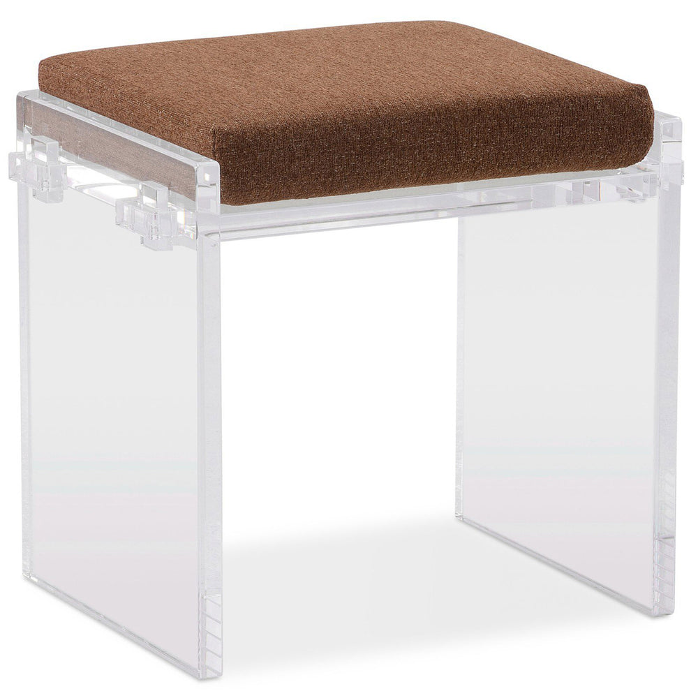 Gerrard Accent Stool, Wayfarer Sienna by Four Hands-Furniture - Chairs-High Fashion Home
