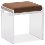 Gerrard Accent Stool, Wayfarer Sienna by Four Hands-Furniture - Chairs-High Fashion Home
