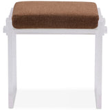 Gerrard Accent Stool, Wayfarer Sienna by Four Hands-Furniture - Chairs-High Fashion Home