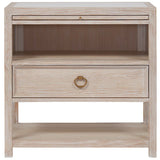 Getaway 1 Drawer Nightstand, Sea Oat-Furniture - Bedroom-High Fashion Home