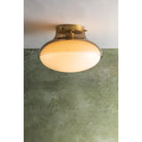 Gianna Flush Mount, Aged Brass