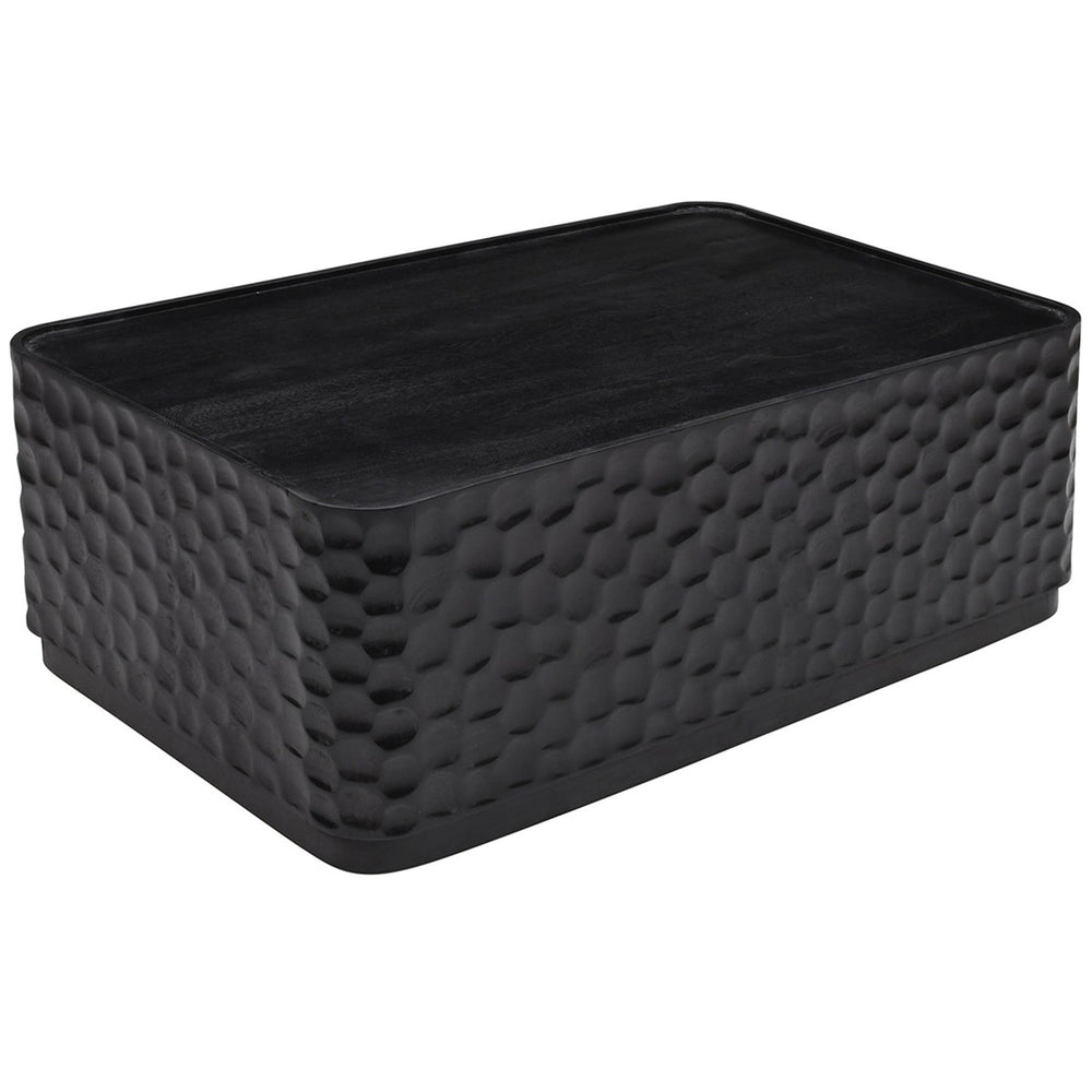 Gibson Cocktail Table, Black-Furniture - Accent Tables-High Fashion Home