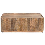Gibson Cocktail Table, Natural-Furniture - Accent Tables-High Fashion Home