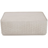 Gibson Cocktail Table, White-Furniture - Accent Tables-High Fashion Home