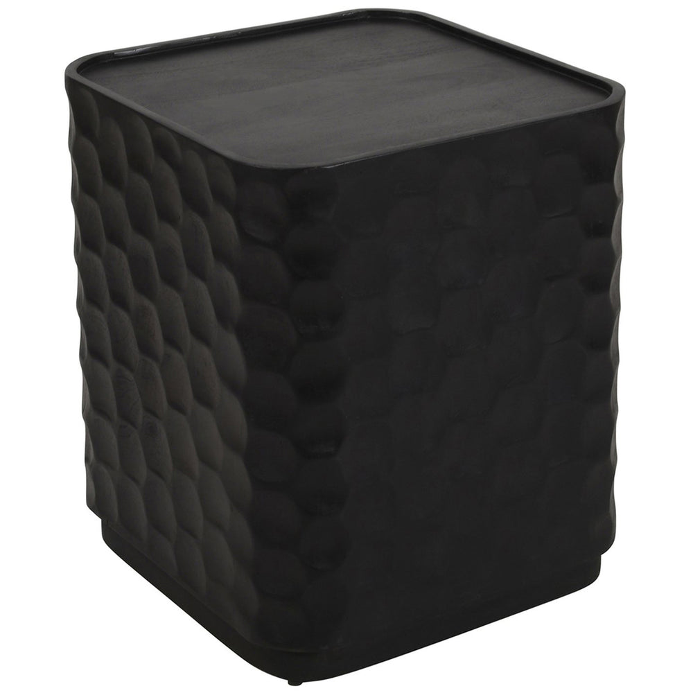 Gibson End Table, Black-Furniture - Accent Tables-High Fashion Home