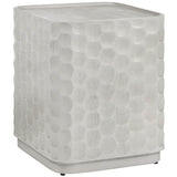 Gibson End Table, White-Furniture - Accent Tables-High Fashion Home