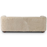Gidget Sofa, Beige Shearling by Four Hands-Furniture - Sofas-High Fashion Home