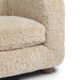 Gidget Sofa, Beige Shearling by Four Hands-Furniture - Sofas-High Fashion Home