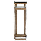 Gillian Nesting Accent Tables, Brass-Furniture - Accent Tables-High Fashion Home