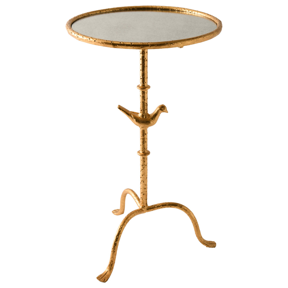 Giorgio Side Table, Gold Leaf