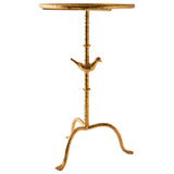 Giorgio Side Table, Gold Leaf