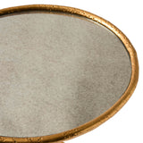 Giorgio Side Table, Gold Leaf