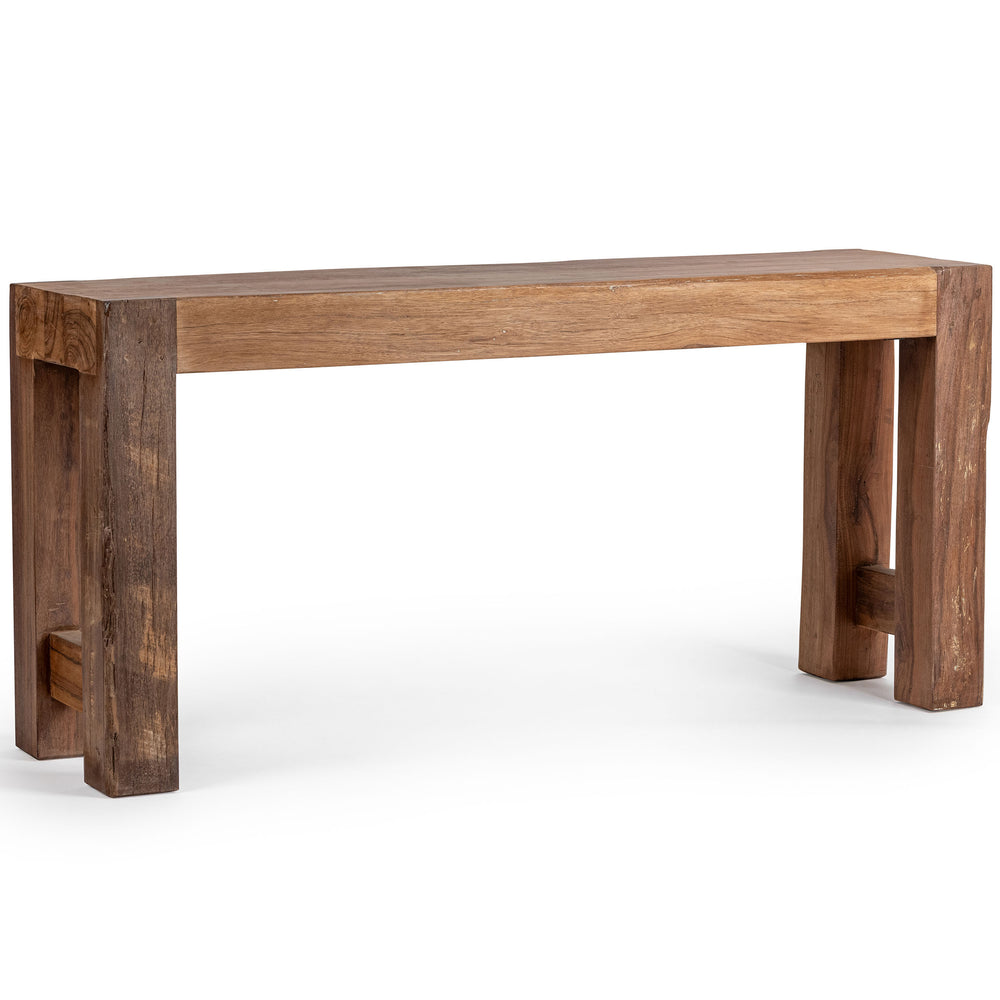 Giza 68" Console Table, Natural-Furniture - Accent Tables-High Fashion Home