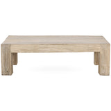 Giza Coffee Table, Butterwood Blend-Furniture - Accent Tables-High Fashion Home