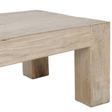 Giza Coffee Table, Butterwood Blend-Furniture - Accent Tables-High Fashion Home