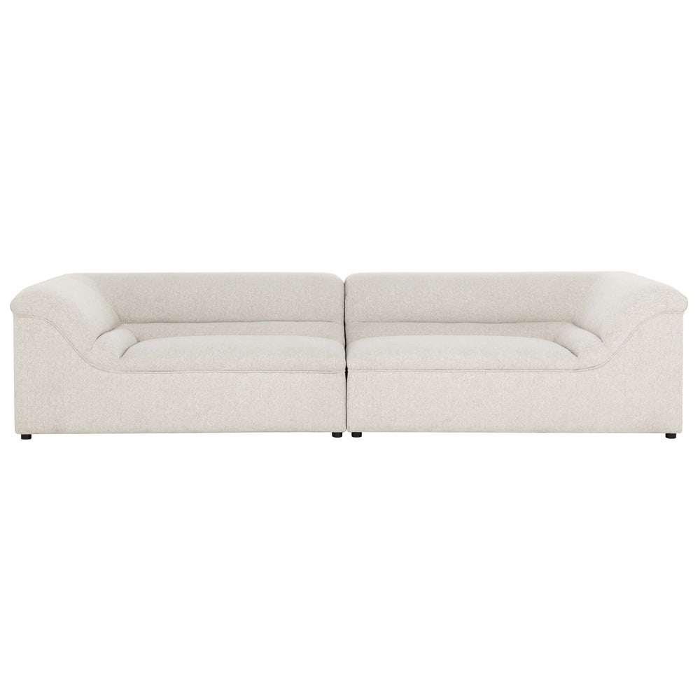 Gladys Sofa, Dove Cream-Furniture - Sofas-High Fashion Home