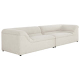 Gladys Sofa, Dove Cream-Furniture - Sofas-High Fashion Home