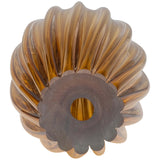 Glass Paperweight, Amber-Accessories-High Fashion Home