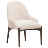 Glendale Chenille Dining Chair, Beige, Set of 2-Furniture - Chairs-High Fashion Home