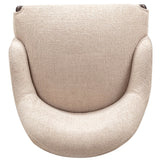 Glendale Chenille Dining Chair, Beige, Set of 2-Furniture - Chairs-High Fashion Home