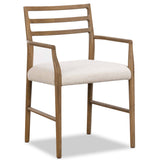 Glenmore Dining Arm Chair, Smoked Oak, Set of 2-Furniture - Dining-High Fashion Home
