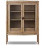 Glenview Bar Cabinet, Weathered Oak by Four Hands