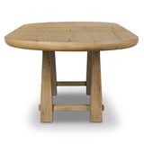 Godric Oval Extension Dining Table, Drifted Oak Veneer by Four Hands-Furniture - Dining-High Fashion Home