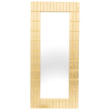 Gold Bars Rectangular Mirror, Gold
