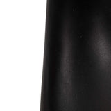 Gold Club Base Accent Table, Black