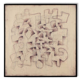 Gonur Depe by Benjamin Galvan, Black Maple Floater by Four Hands-Accessories Artwork-High Fashion Home