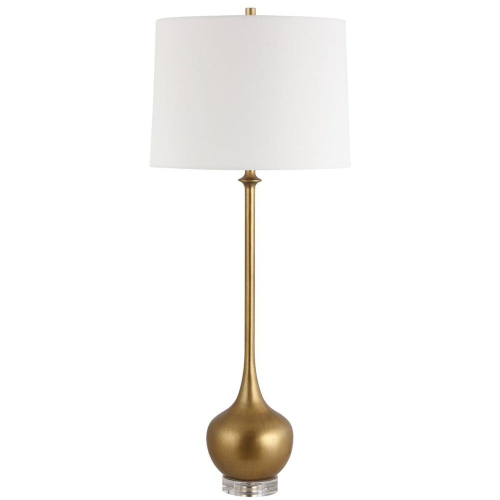 Good As Gold Buffet Lamp, Brushed Brass